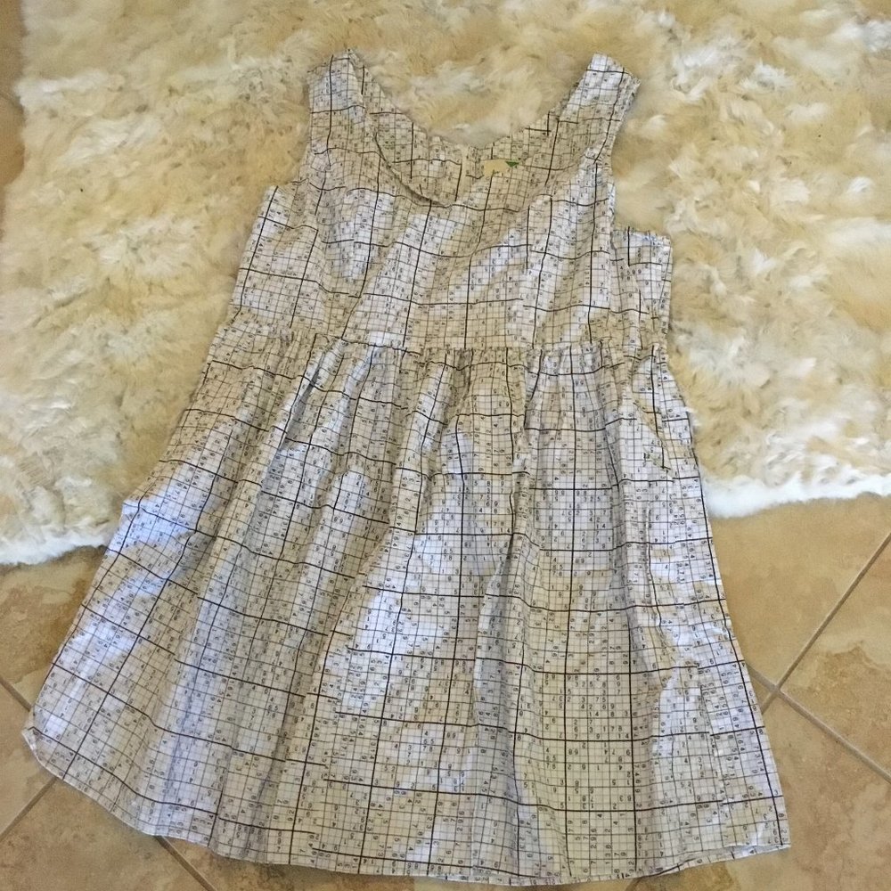Modcloth   Sodoku  print dress size 2x